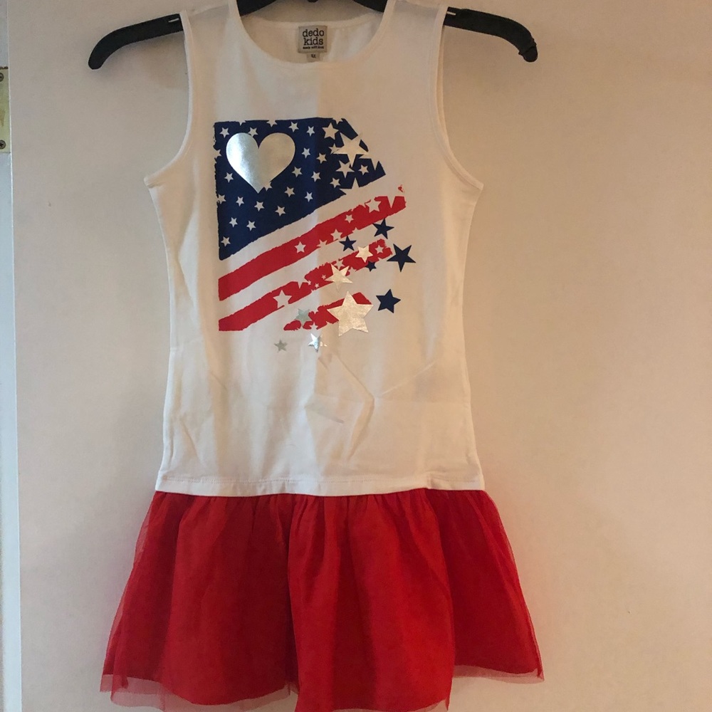 Girls patriotic dress